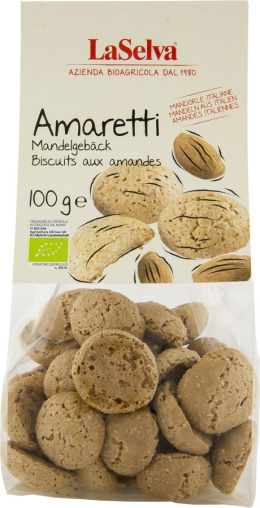 Ciasteczka migdałowe Amaretti 100g BIO