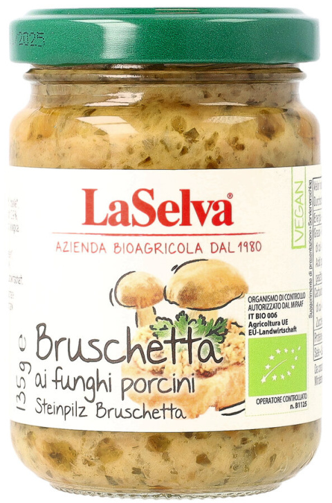 Bruschetta z borowików 135g BIO Bruschetta z borowików 135g BIO