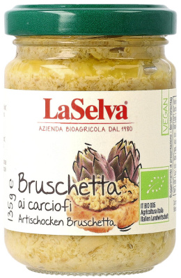 Bruschetta z karczochów 135g BIO