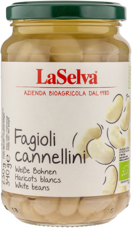 Gotowana fasola biała 340g BIO