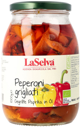 Grilowana papryka w oliwie 1kg BIO
