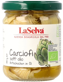 Karczochy w oliwie 180g BIO