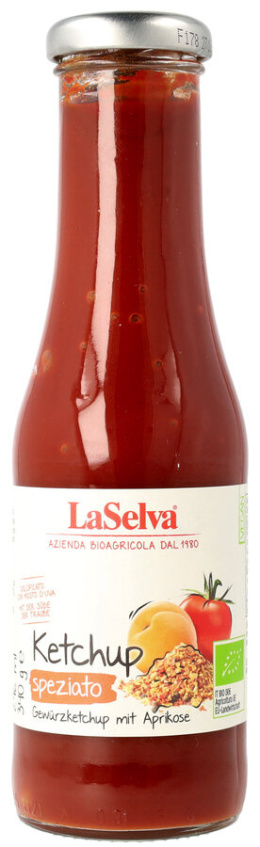 Keczup orientalny z suszoną morelą 340g BIO