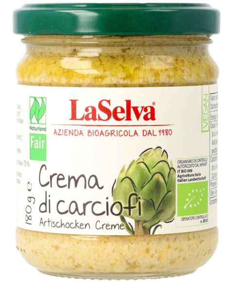 Krem z karczochów 180g BIO