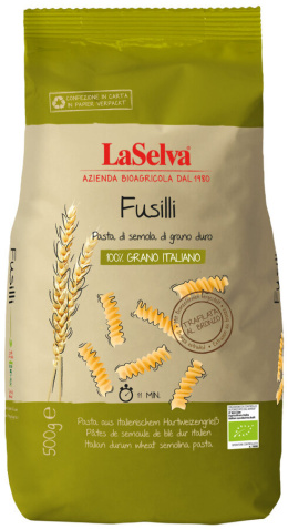 Makaron fusilli 500g BIO