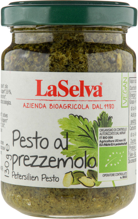 Pesto al prezzemolo - pesto pietruszkowe 130g BIO