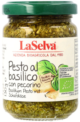 Pesto bazyliowe z serem pecorino 130g BIO