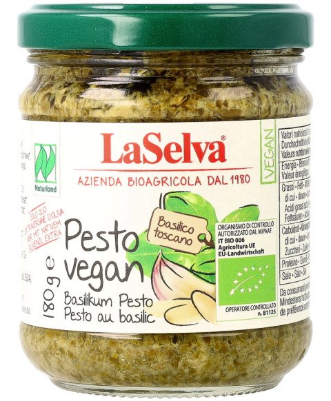 Pesto vegan 180g BIO Pesto vegan 180g BIO