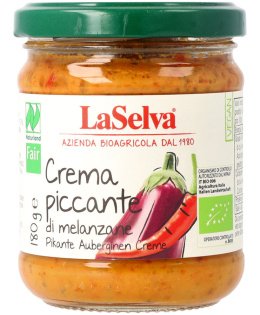 Pikantny krem z bakłażana 180g BIO