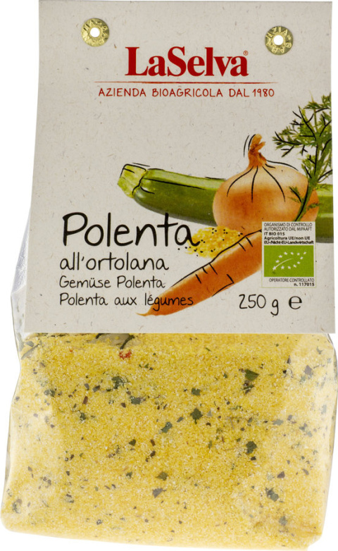 Polenta z warzywami 250g BIO Polenta z warzywami 250g BIO