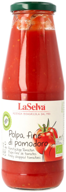 Polpa fine - rozdrobnione pomidory 690g BIO