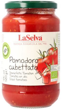 Pomidory krojone Cubettato 520g BIO