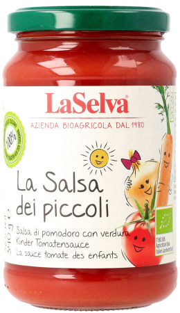 Sos pomidorowy dla dzieci - La Salsa dei Piccoli 340g BIO