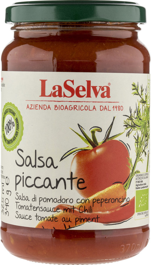 Sos pomidorowy pikantny 340g BIO Sos pomidorowy pikantny 340g BIO