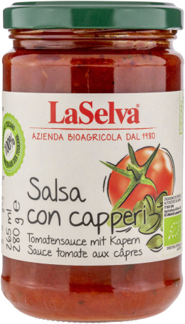 Sos pomidorowy z kaparami 280g BIO