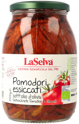 Suszone pomidory w oliwie z oliwek 1kg BIO