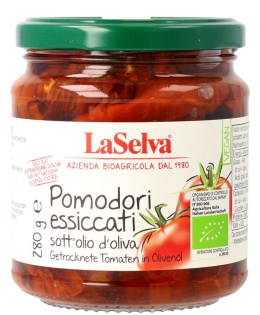 Suszone pomidory w oliwie z oliwek 280g BIO