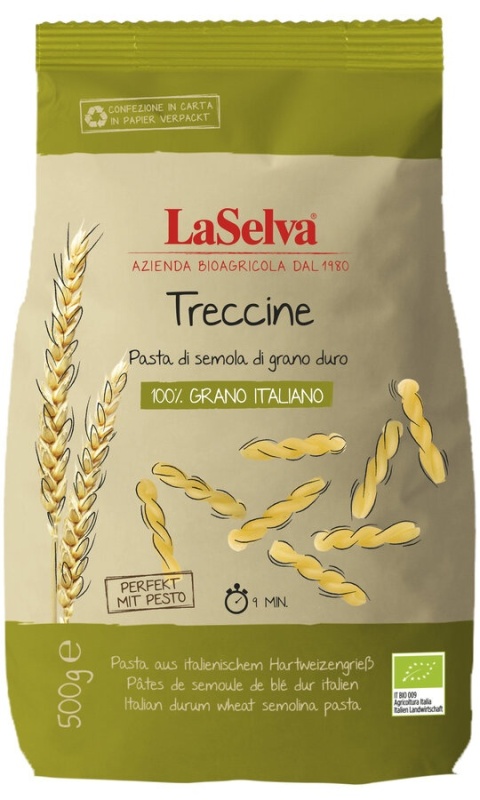Makaron treccine (spiralki) 500g BIO