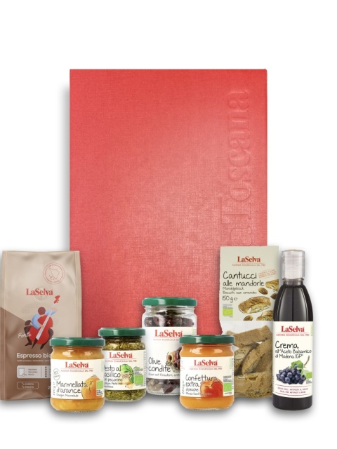 Zestaw prezentowy - smakołyki kuchni włoskiej BIO